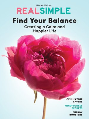 cover image of REAL SIMPLE Find Your Balance